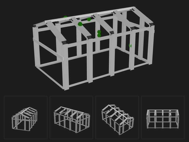 3D model design - observe view